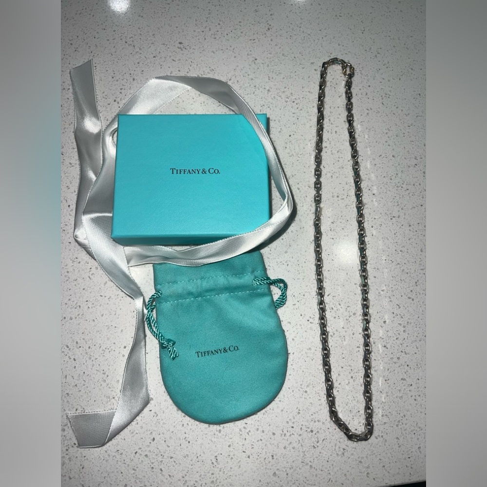 *SOLD*Tiffany & Co. Makers Chain 18k Gold and Sterling Silver!